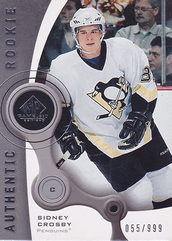 Sidney Crosby Rookie Cards Ranked and What's Most Valuable