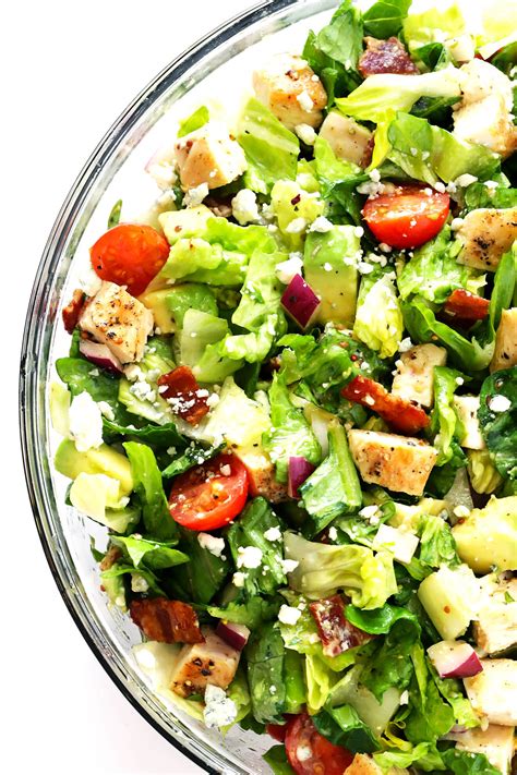 Chicken, Bacon & Avocado Chopped Salad | Gimme Some Oven