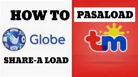 HOW TO PASALOAD GLOBE AND TM (Tagalog) - YouTube