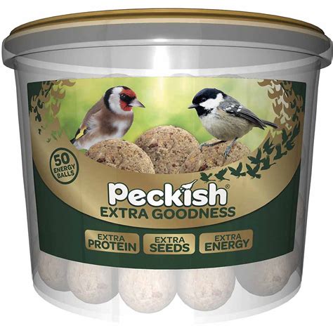 Peckish Wild Bird Extra Goodness Suet Balls 50pk | Wilko