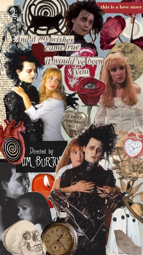 Edward Scissorhands #collage #aesthetic #fall #movie # ...