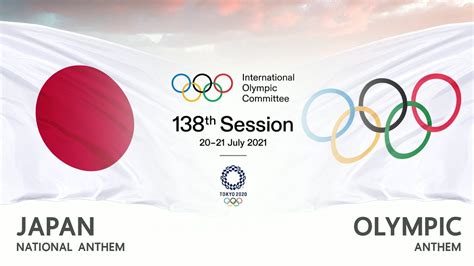 Olympic Anthem & Japan National Anthem | 138th IOC Session | TOKYO 2020 +1 - YouTube