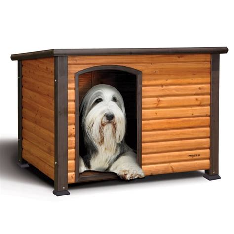 Shop Precision Pet Extreme Large Outback Log Cabin Dog House - Free Shipping Today - Overstock ...