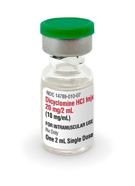 Dicyclomine HCl Injection, USP- Now Available from Nexus Pharmaceuticals