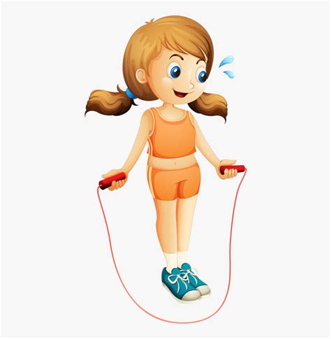 Sport Theme Pinterest - Rope Kids Skipping Clipart, HD Png Download - kindpng