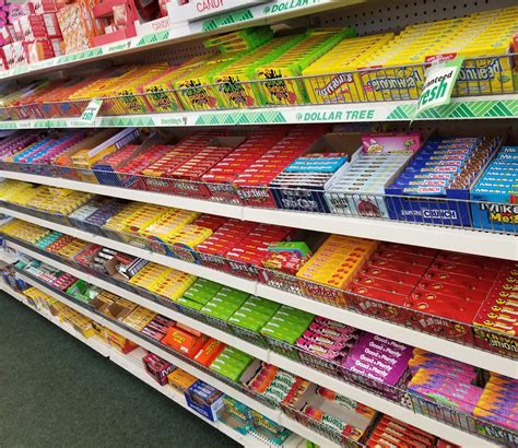 This candy isle at Dollar Tree. : r/oddlysatisfying