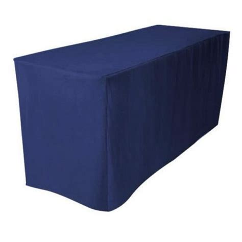 6' ft. Fitted Polyester Table Cover Wedding Banquet Event Tablecloth 21 ...