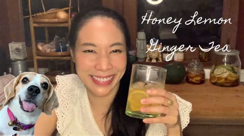 Honey Lemon Ginger Tea - cold remedies ชาน้ำผึ้งมะนาวขิง แก้เจ็บคอ เพิ่มความสดชื่น #honeylemon ...