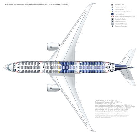 A350 Airbus 1000 Sitzplan - Image to u