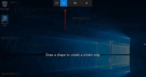 Take a Screenshot with Screen Snip in Windows 10