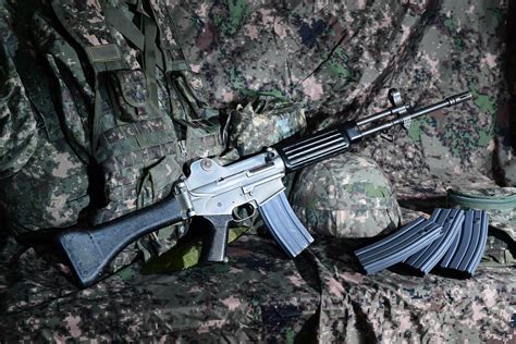 Daewoo K2 assault rifle has been South Korea's standard-issue service ...