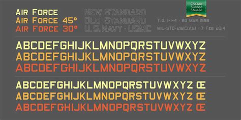 Air Force Font | Fontspring