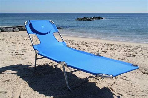 This Face Down Beach Lounge Chair Has Arm Holes, and a Breast Cavity Pouch