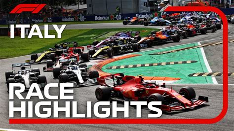 2019 Italian Grand Prix: Race Highlights - YouTube