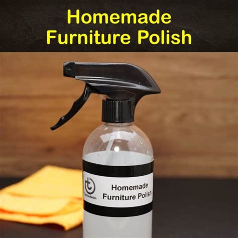 7 Simple Do-It-Yourself Furniture Polish Recipes