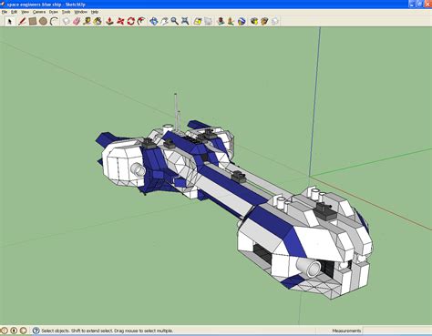 Space Engineers Blue Ship model addon - ModDB
