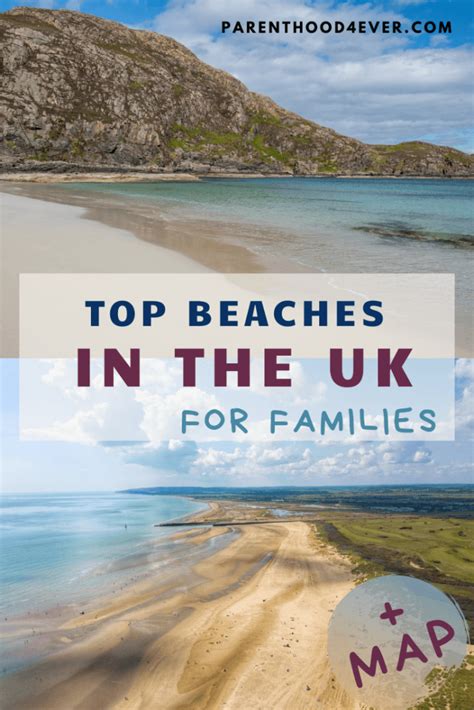 Best UK Beaches for Kids + Map, Tips & Family Holidays - Parenthood4ever