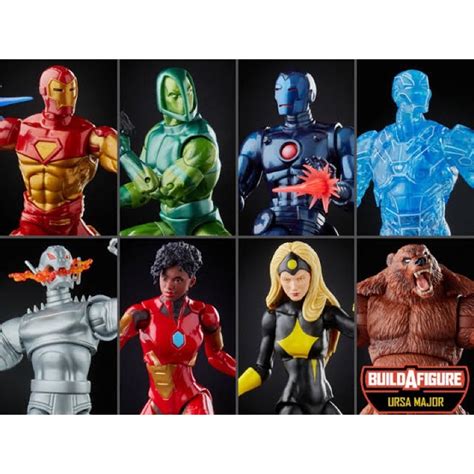 Hasbro Marvel Legends Ursa Major Wave Iron man Ultron (figure sold per ...