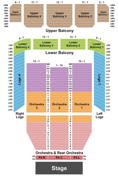 Thalia Mara Hall Jackson Seating Chart | Brokeasshome.com