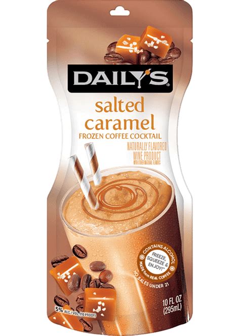 Dailys Pouches Salted Caramel Coffee | Total Wine & More