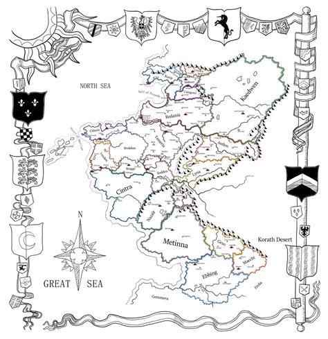 The Witcher World Map (my version) by TruisticWharf on DeviantArt