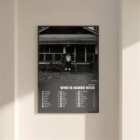 Nardo Wick Who is Nardo Wick Album Cover Poster Wall Art - Etsy