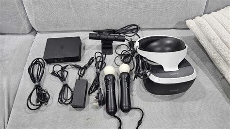 PS 4 VR set with complete accessories and box, Video Gaming, Video Game ...