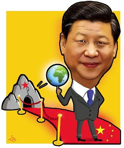 Xi jinping | Caricature of Xi Jinping, China's potential new… | Flickr