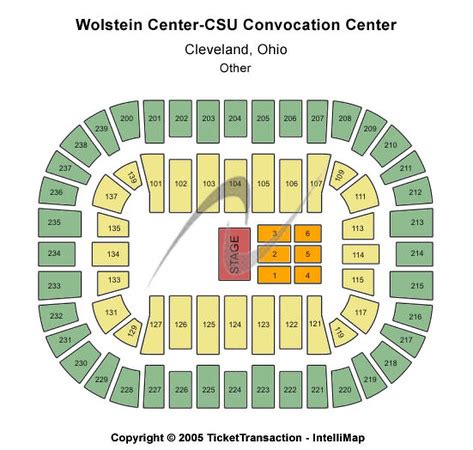 Wolstein Center - Csu Convocation Center Tickets in Cleveland Ohio ...