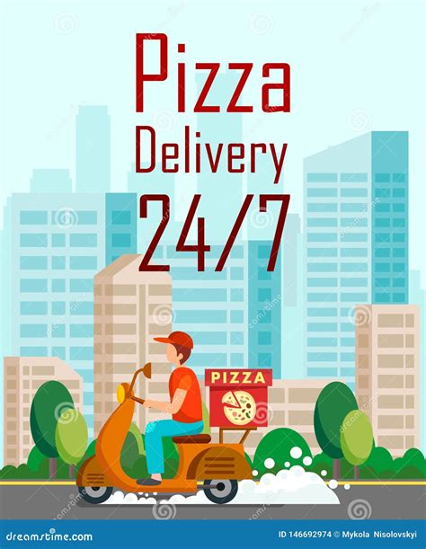 Pizza Delivery Cartoon Stock Illustrations – 4,032 Pizza Delivery Cartoon Stock Illustrations ...