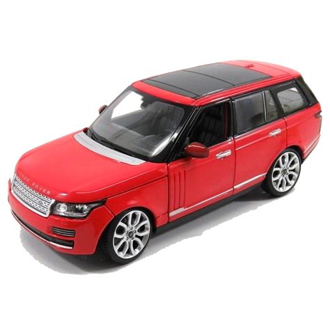 Rastar Red 1:24 Land Rover Range Rover Diecast Model Car Toy Collection ...