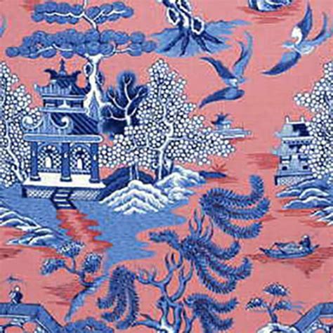 2004031.519 Willow Pattern - Blue On - 519 - Lee Jofa Fabric | Lee jofa ...