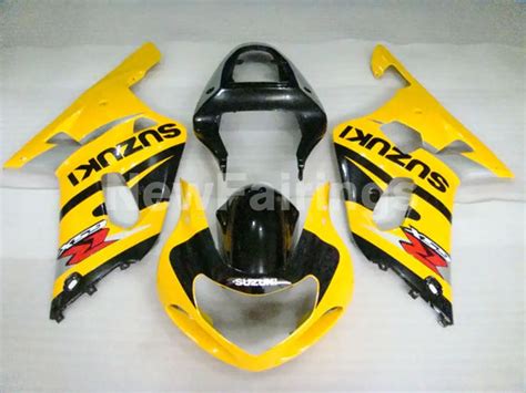 Yellow and Black Factory Style GSX-R750 00-03 Fairing Kit | OEM Grade ...