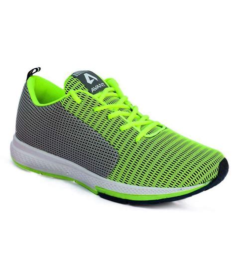 Avant Lightweight Green Running Shoes - Buy Avant Lightweight Green ...