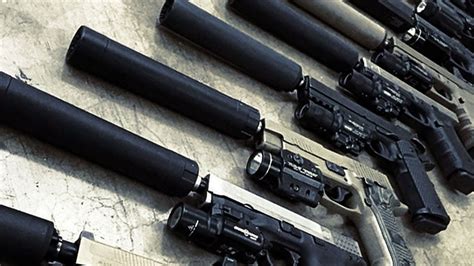 Free HD Images (FIFCU Purchased): 30 Bore Pistol Silencer