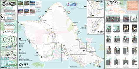 Oahu Bike Map - Hawaii Bicycling League