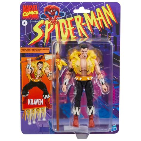 MARVEL LEGENDS KRAVEN Figure Spider-Man Animated Series Hasbro 2023 ...