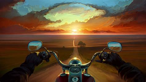 Pin by Baruch Bashan on Motos | Bike art, Digital painting, Motorcycle art