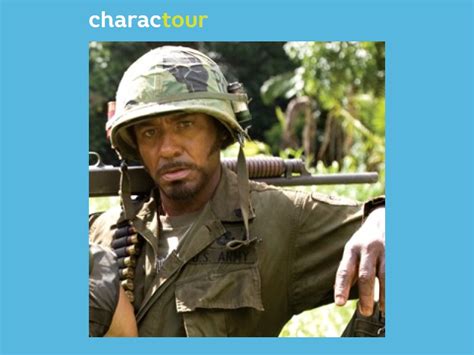 Kirk Lazarus from Tropic Thunder | CharacTour