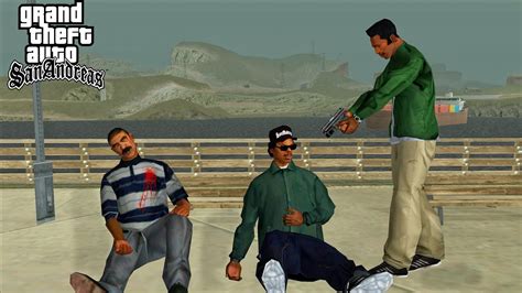 RYDER'S DEATH CUTSCENE FOUND! SECRET ENDING In The "PIER 69" MISSION In GTA SAN ANDREAS! - YouTube