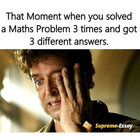 Pin by supremeessay_net on Supreme-Essay.net | Funny school memes, Math ...