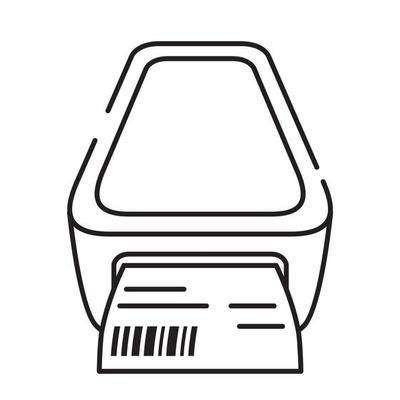 Barcode Printer Vector Art, Icons, and Graphics for Free Download