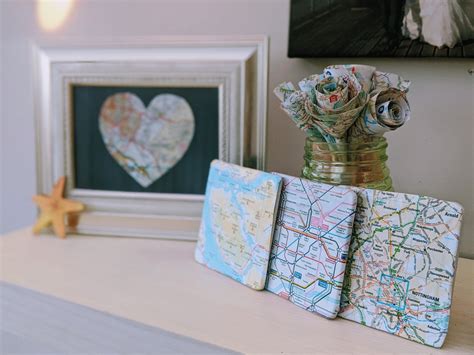 Map Wall Art Diy - Wayne Baisey