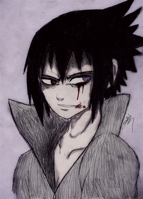 Sasuke Uchiha - Rinnegan portrait by LightsChips on DeviantArt