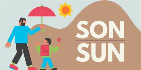 Sun vs. Son - Homophones, Meaning & Spelling