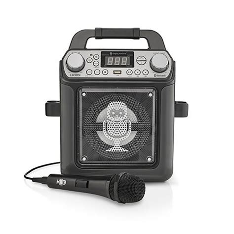 Groove Mini Karaoke Machine with Disco Lights | Power Sales