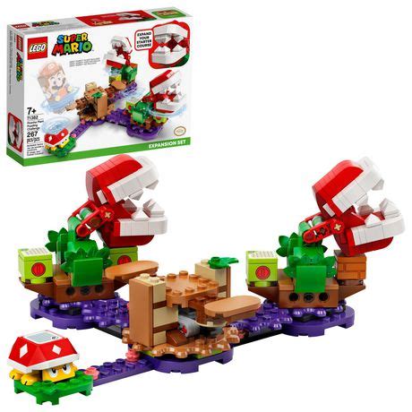 LEGO Super Mario Piranha Plant Puzzling Challenge Expansion Set 71382 ...