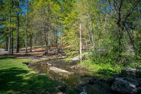 park with stream in zebulon nc