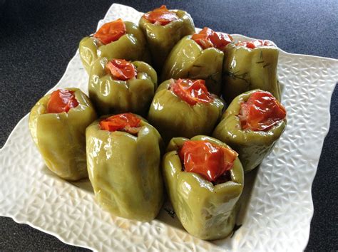 Turkish-Style Stuffed Peppers (Biber Dolması) Recipe