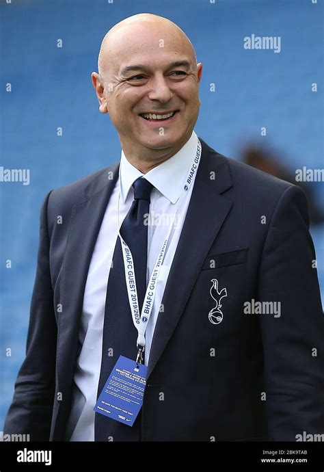 Tottenham Hotspur Chairman Daniel Levy seen before the English Premier ...